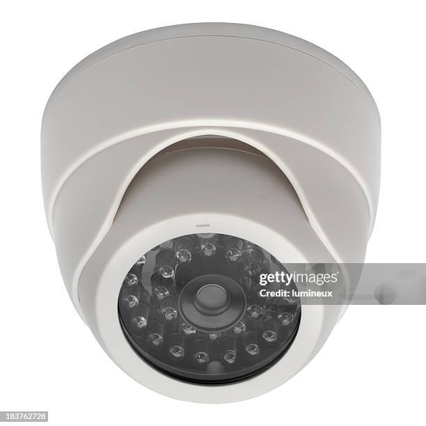 night vision cctv camera - infrared lamp stock pictures, royalty-free photos & images