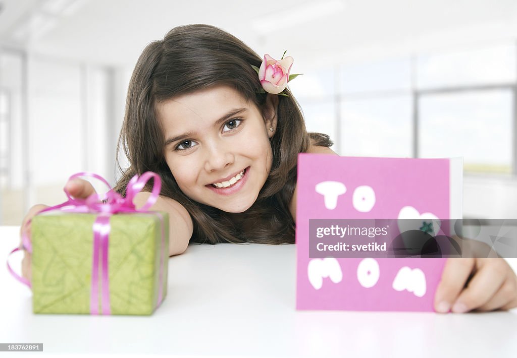Presente para a mãe.
