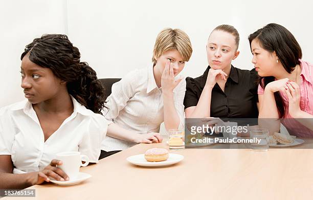 workplace exclusion - segregation stock pictures, royalty-free photos & images
