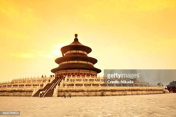 temple of heaven in china - temple of heaven 個照片及圖片檔