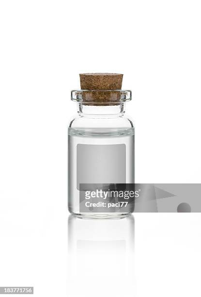 bottle (clipping path) - pill bottle stock pictures, royalty-free photos & images