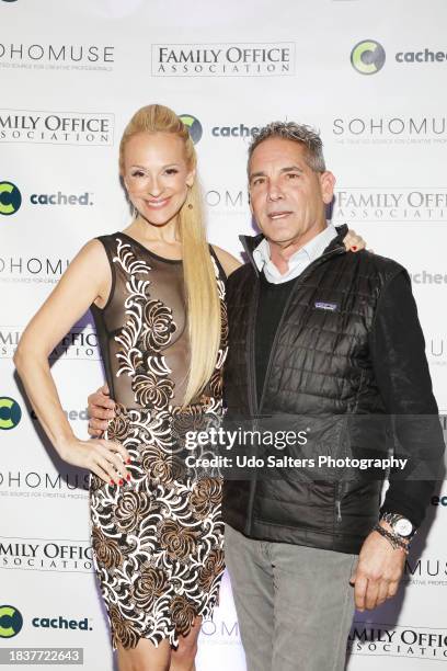 Consuelo Vanderbilt and Gary Cardone during the Art Basel Extravaganza presented by SOHO Muse Inc., Family Office Association, & CACHED held at The...