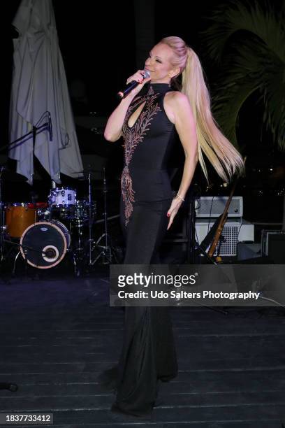 Consuelo Vanderbilt during the Art Basel Extravaganza presented by SOHO Muse Inc., Family Office Association, & CACHED held at The Deck Island...