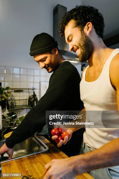 Two Men Cookware 8,058 The Recipe For Love Stock Photos, High-Res Pictures, and Images ...