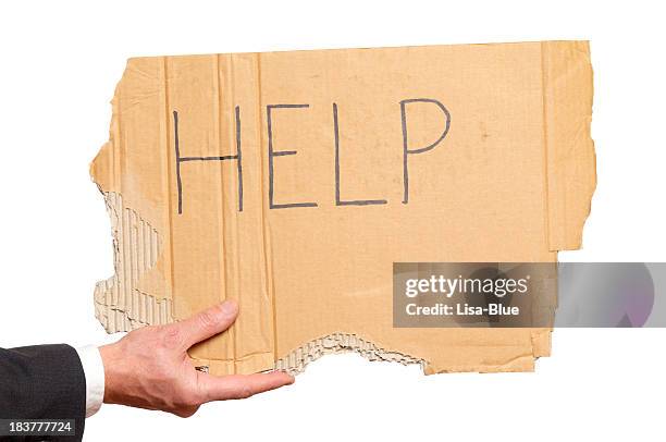 809 Hand Holding Cardboard Sign Stock Photos, High-Res Pictures, and ...