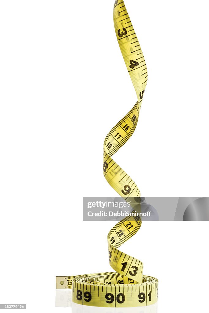 Tape Measure spirals upwards