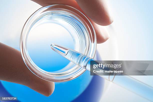 scientific research - dropper bottle stock pictures, royalty-free photos & images