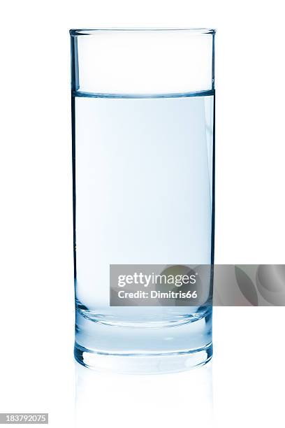 bicchiere di acqua - glass water foto e immagini stock