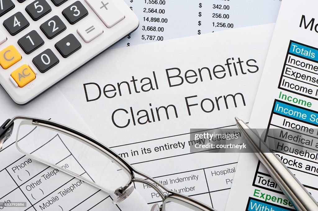 Dental benefits claim form