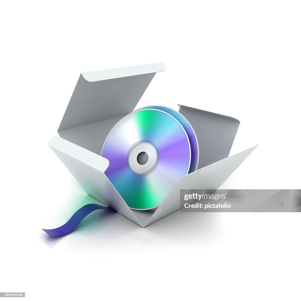 Cd or software box