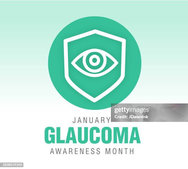 glaucoma awareness month january square web banner design - glaucoma 幅插畫檔、美工圖案、卡通及圖標