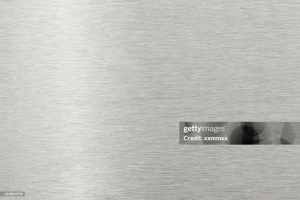 Brossé texture en métal