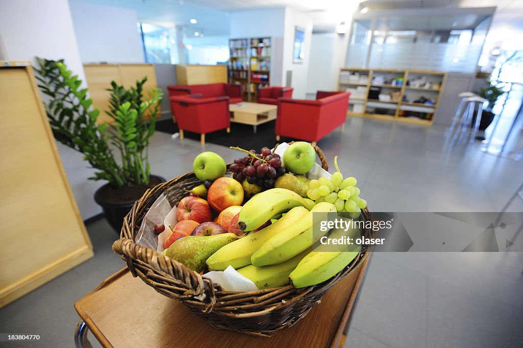 Fruit basket in the office