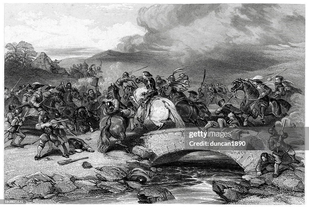 Montrose's retreat to the Highlands