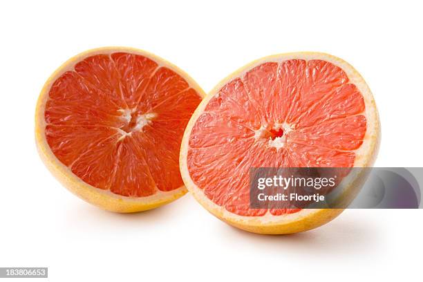 fruit: grapefruit - pink grapefruit stock pictures, royalty-free photos & images