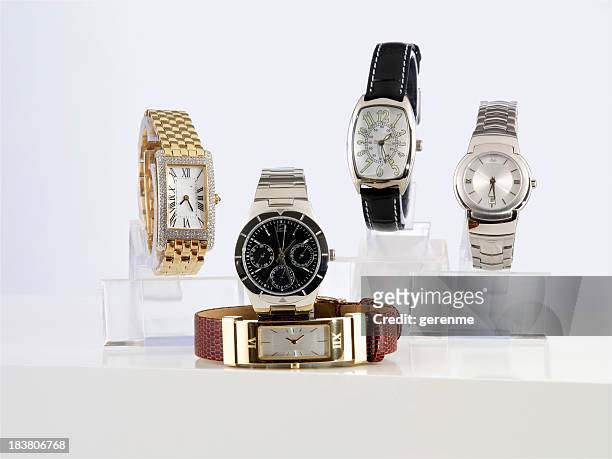 orologi da uomo - orologio di lusso foto e immagini stock