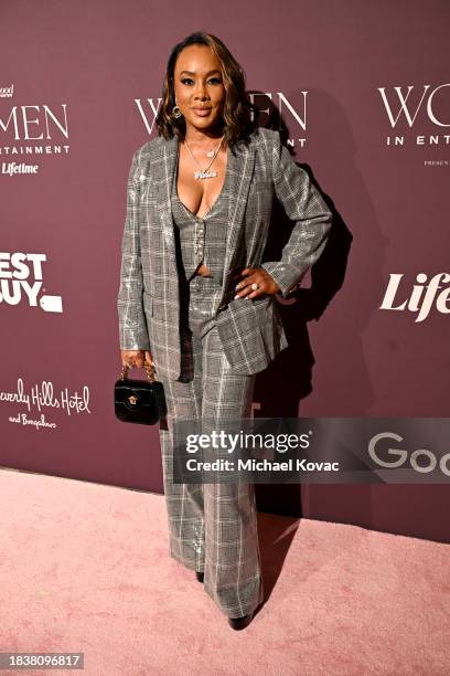 Vivica Fox attends The Hollywood Reporter's Women In Entertainment 2023 at The Beverly Hills Hotel on December 07, 2023 in Los Angeles, California.