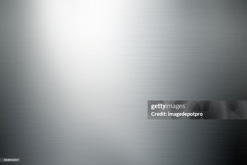 Shiny brushed metal background