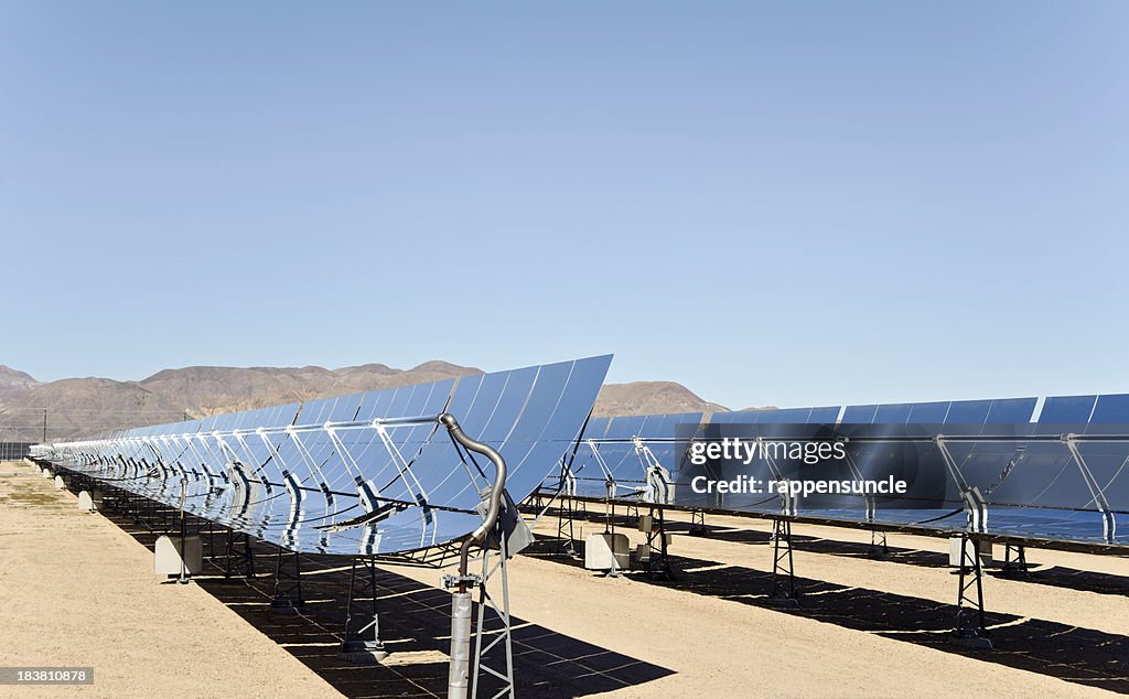 Solar thermal farm