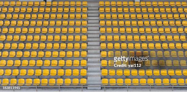 empty seats - åskådarläktare bildbanksfoton och bilder