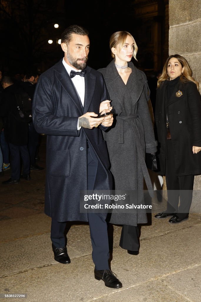 2023/2024 Season Inauguration At Teatro Alla Scala - Outside Arrivals