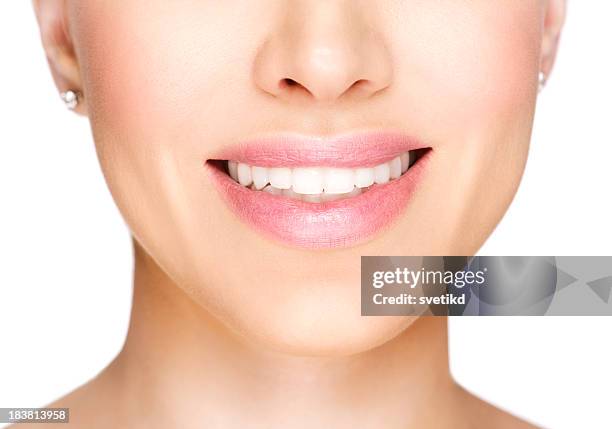 healthy smile - skin diamond stock pictures, royalty-free photos & images