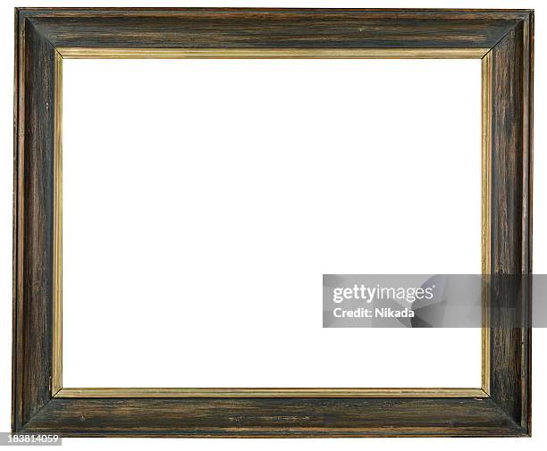 old wooden frame - art antique stock pictures, royalty-free photos & images