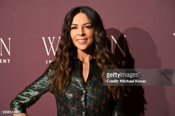 Terri Seymour attends The Hollywood Reporter's Women In Entertainment 2023 at The Beverly Hills Hotel on December 07, 2023 in Los Angeles, California.