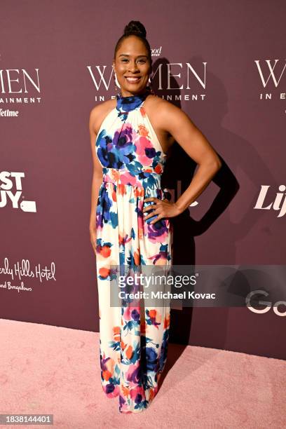 Akela Cooper attends The Hollywood Reporter's Women In Entertainment 2023 at The Beverly Hills Hotel on December 07, 2023 in Los Angeles, California.