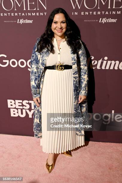 Gloria Calderón Kellett attends The Hollywood Reporter's Women In Entertainment 2023 at The Beverly Hills Hotel on December 07, 2023 in Los Angeles,...