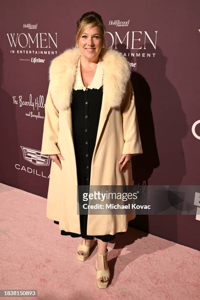Joy Gorman Wettels attends The Hollywood Reporter's Women In Entertainment 2023 at The Beverly Hills Hotel on December 07, 2023 in Los Angeles,...