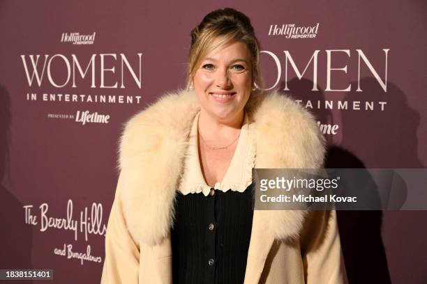Joy Gorman Wettels attends The Hollywood Reporter's Women In Entertainment 2023 at The Beverly Hills Hotel on December 07, 2023 in Los Angeles,...