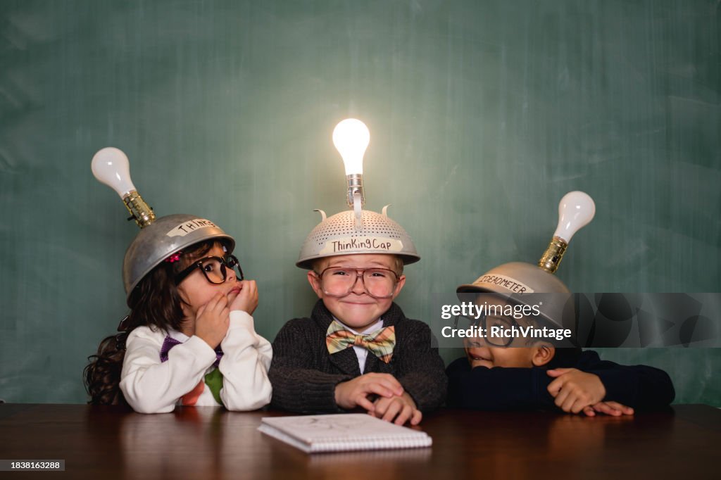 Young Retro Nerds and a Boy with an Idea