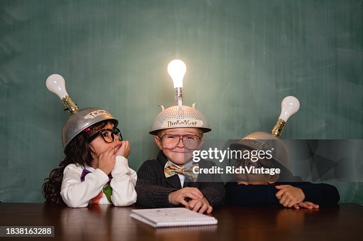 Young Retro Nerds and a Boy with an Idea Young Retro Nerds and a Boy with an Idea