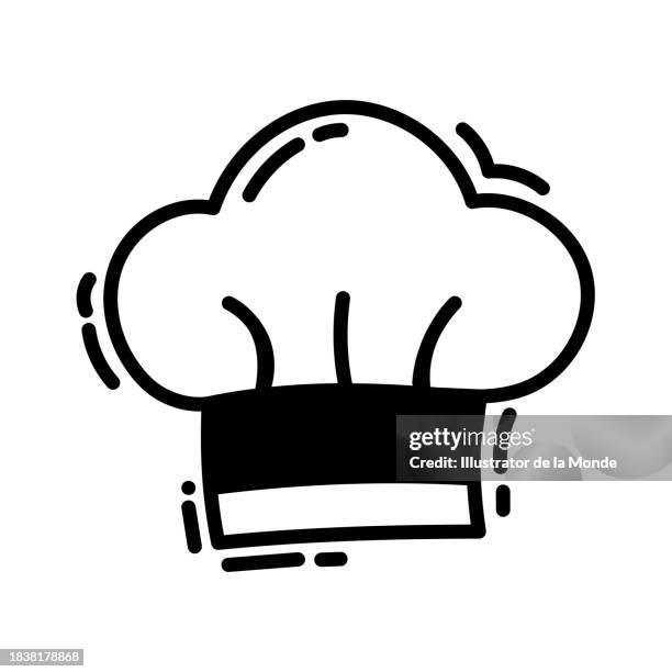 chef hat icon - artisan stock illustrations