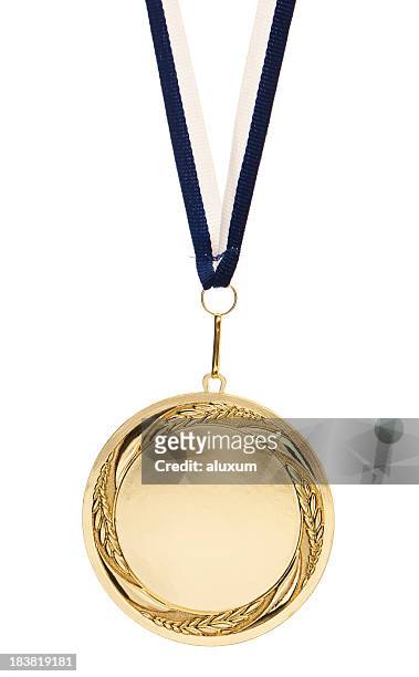 medalha de ouro - medalha imagens e fotografias de stock