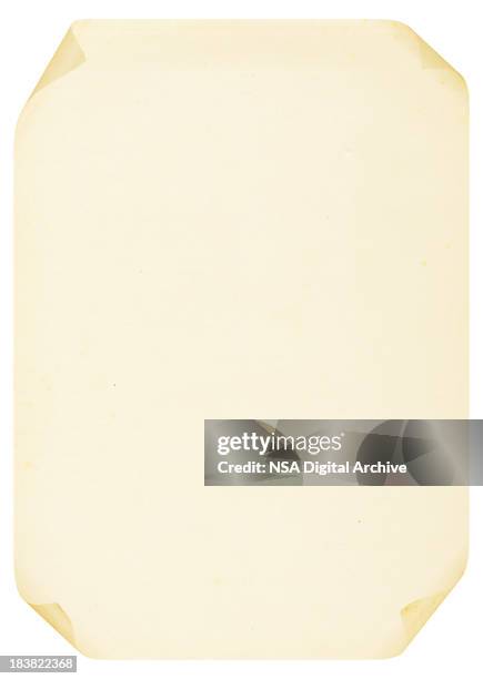 curled a4 blank paper (high resolution image) - paper corner stock pictures, royalty-free photos & images