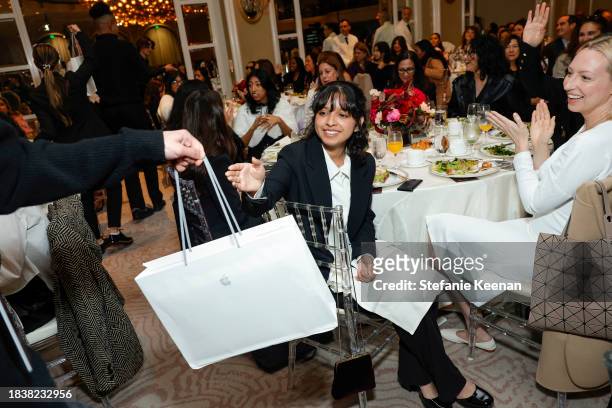 Mentee attends The Hollywood Reporter's Women in Entertainment 2023 at The Beverly Hills Hotel on December 07, 2023 in Los Angeles, California.