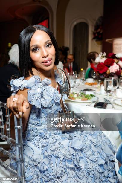 Kerry Washington attends The Hollywood Reporter's Women in Entertainment 2023 at The Beverly Hills Hotel on December 07, 2023 in Los Angeles,...