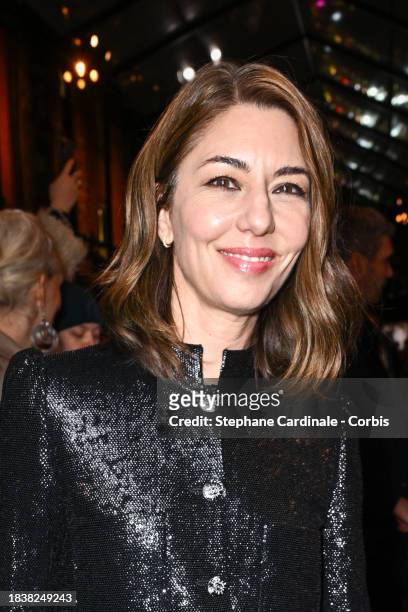 Sofia Coppola attends the CHANEL Metiers D'Art Show on December 07, 2023 in Manchester, England.
