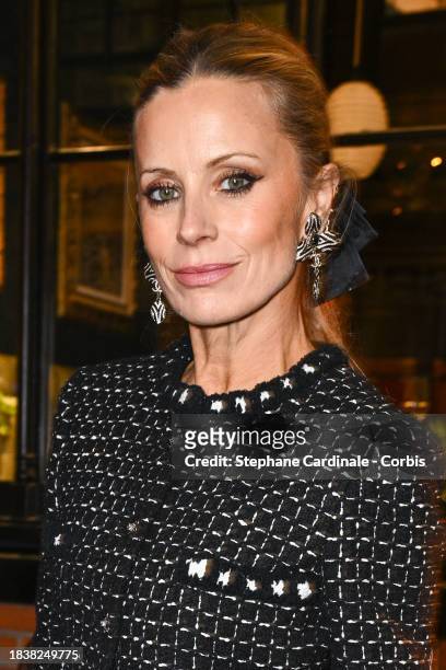 Laura Bailey attends the CHANEL Metiers D'Art Show on December 07, 2023 in Manchester, England.