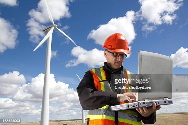 clean energy and engineer - air quality stock pictures, royalty-free photos & images