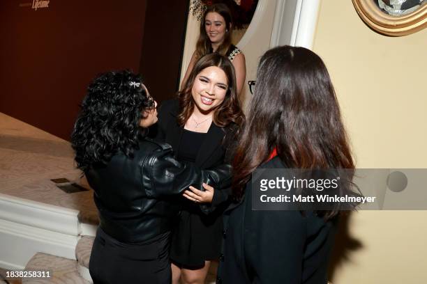 Samantha Bugarin attends The Hollywood Reporter's Women in Entertainment 2023 at The Beverly Hills Hotel on December 07, 2023 in Los Angeles,...