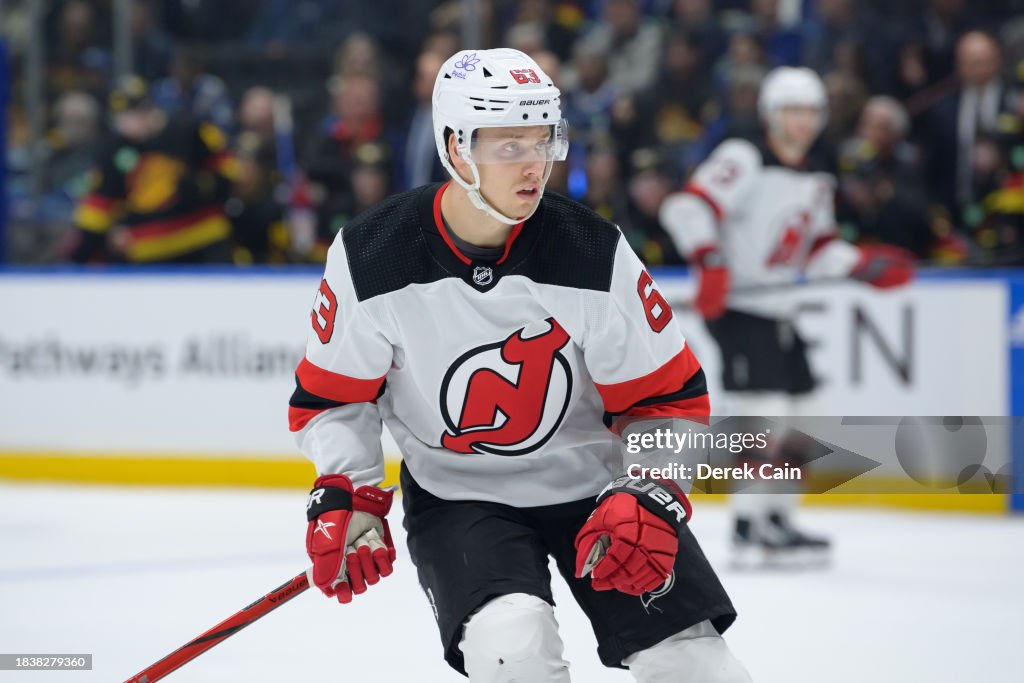 New Jersey Devils v Vancouver Canucks