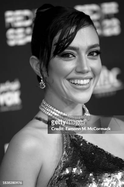Stephanie Atala attends the red carpet on the closing night of the Red Sea International Film Festival 2023 on December 07, 2023 in Jeddah, Saudi...
