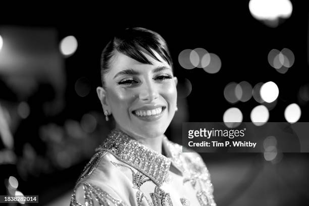 Cynthia Samuel attends the red carpet on the closing night of the Red Sea International Film Festival 2023 on December 07, 2023 in Jeddah, Saudi...