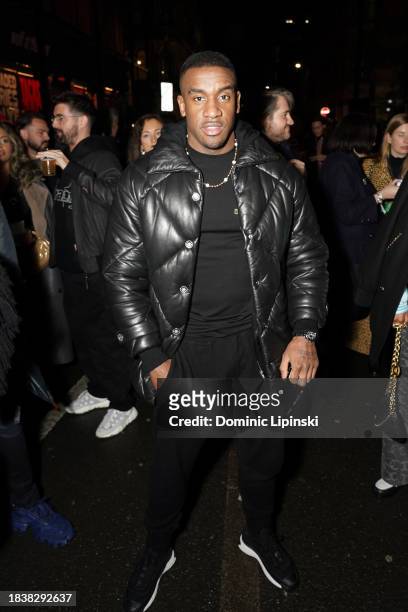 Bugzy Malone attends the CHANEL Metiers D'Art Show on December 07, 2023 in Manchester, England.