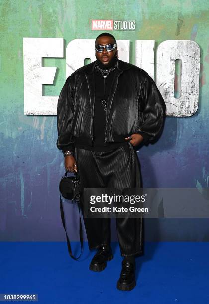 David Fadd attends the UK Special Screening of Marvel Studios', 'Echo', at The Cinema in The Power Station, Battersea Power Station on December 07,...