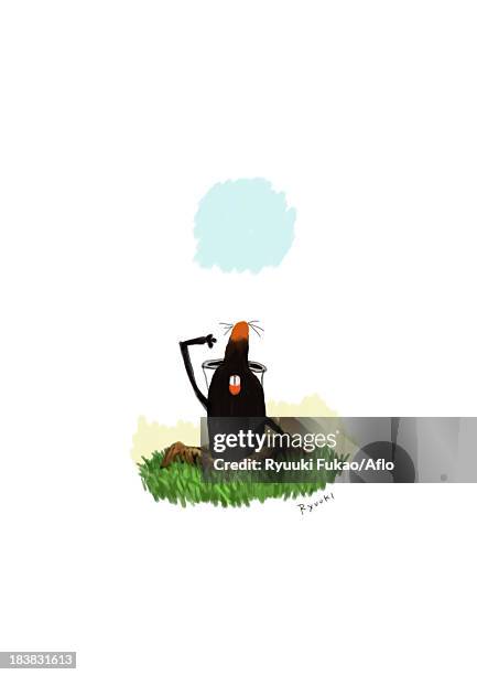 mole illustration - mole stock illustrations
