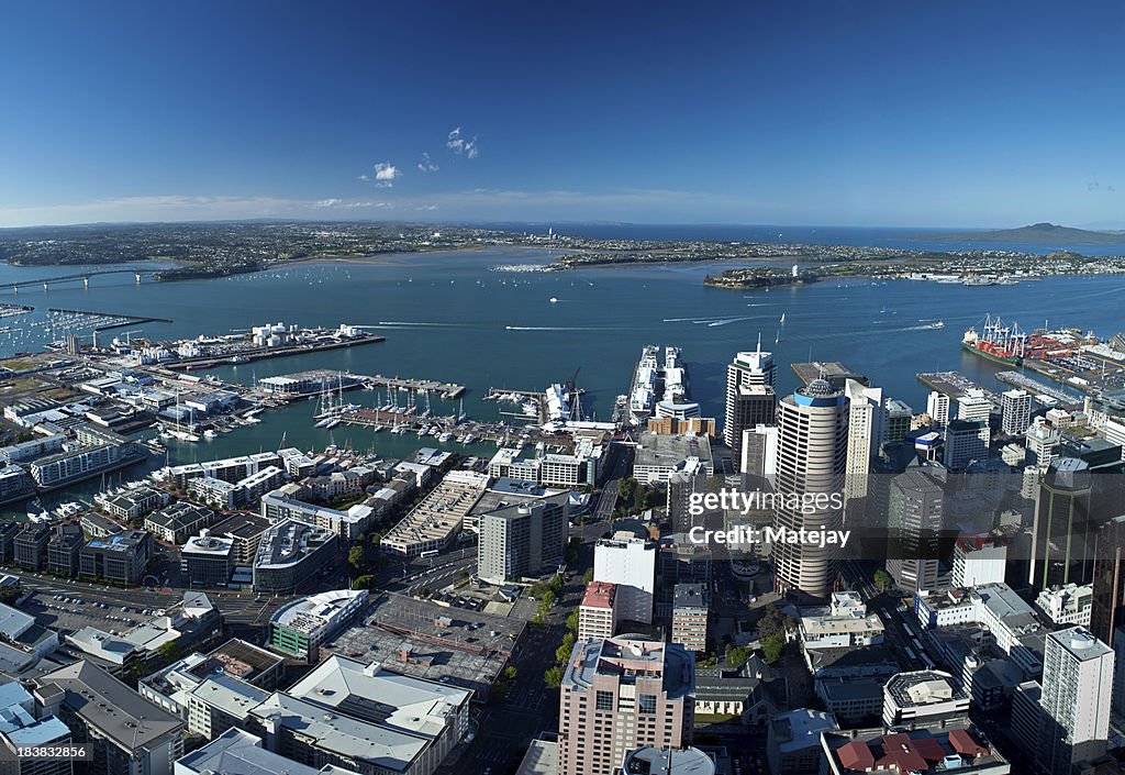 Panoramic view Auckland, New Zealand